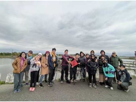 冬季水田賞鳥活動合照