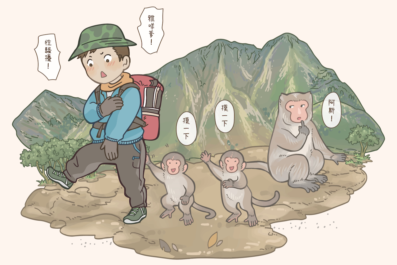 百變的臺灣獼猴